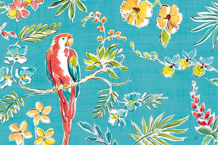 Tropical Oasis I by Daphne Brissonnet art print