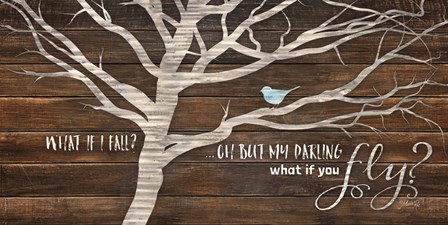 What if You Fly by Marla Rae art print
