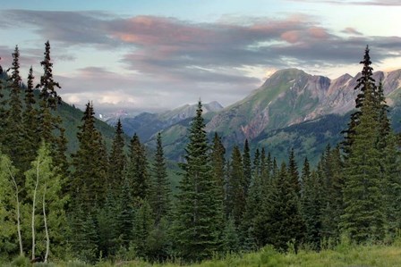 Dusk Near Ouray by Mike Jones Photo art print