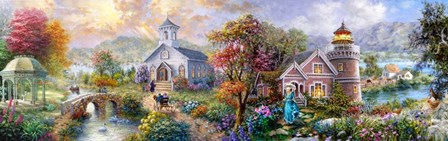 Sunday Morning in Spring by Nicky Boehme art print