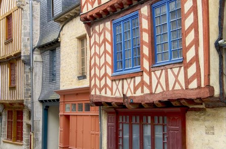 Historic Houses Of Vitre by Cora Niele art print