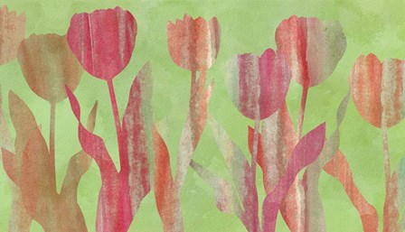 Tulip Shapes III by Cora Niele art print
