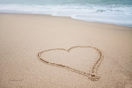 Beach Love I by Laura Marshall art print