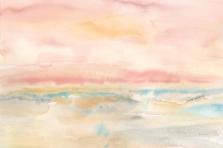 Blush Seascape by Cynthia Coulter art print