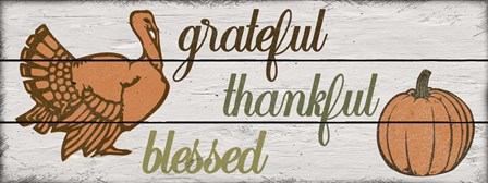 Thanksgiving-M by Jean Plout art print