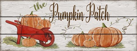 Pumpkin Patch-A by Jean Plout art print