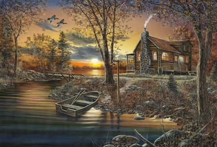 As Night Falls by Jim Hansel art print