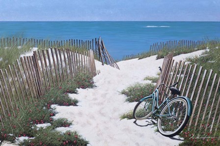 Beach Bike by Zhen-Huan Lu art print