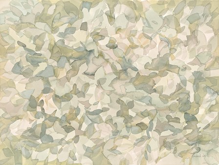 Leafy Abstract by Danhui Nai art print