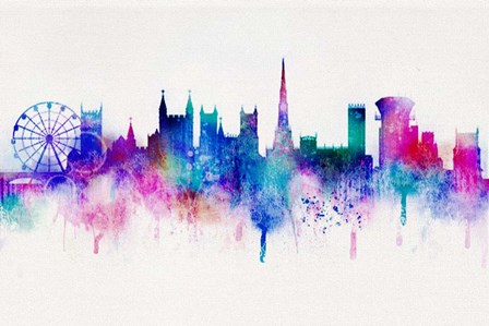 Cityscape 1 by ALI Chris art print