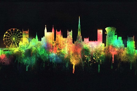 Cityscape 3 by ALI Chris art print