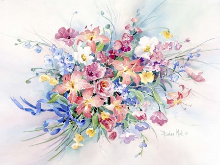 Camile's Colors by Barbara Mock art print