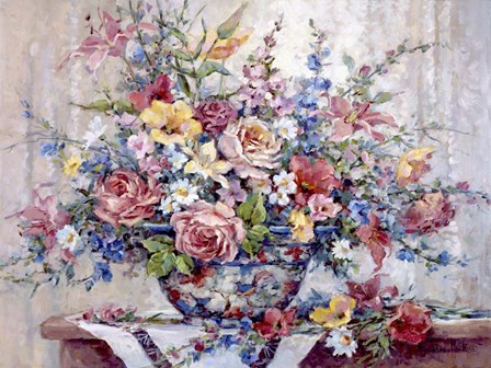 Garden Glory by Barbara Mock art print