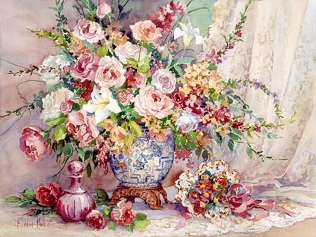 Victoria's Treasures by Barbara Mock art print