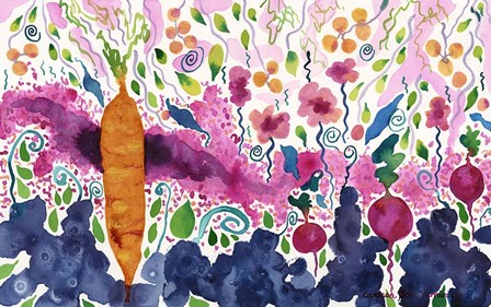 Ode to a Carrot by Carissa Luminess art print