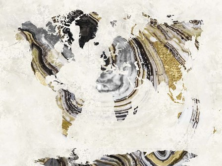 Geode World by Color Bakery art print