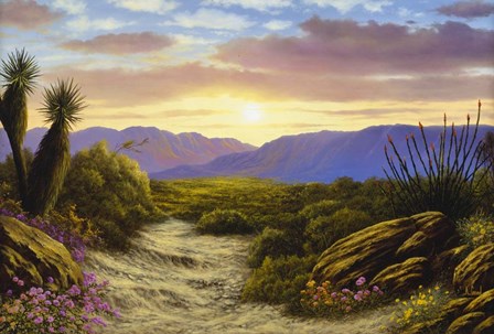 Desert Splendour by Anthony Casay art print