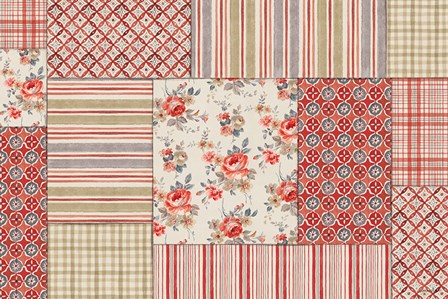 Farm Patchwork III by Danhui Nai art print