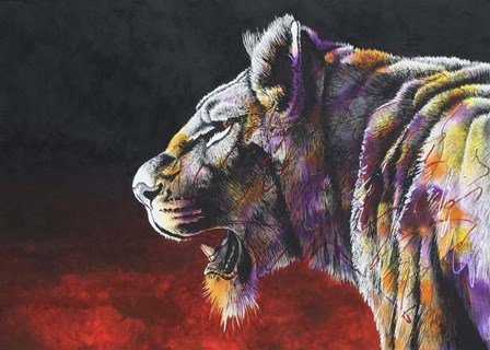 The Hunt by Graeme Stevenson art print