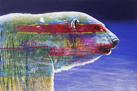 The Ice Qeen Cometh by Graeme Stevenson art print