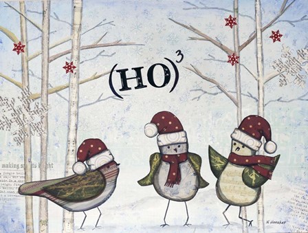 Ho Cubed by Let Your Art Soar art print