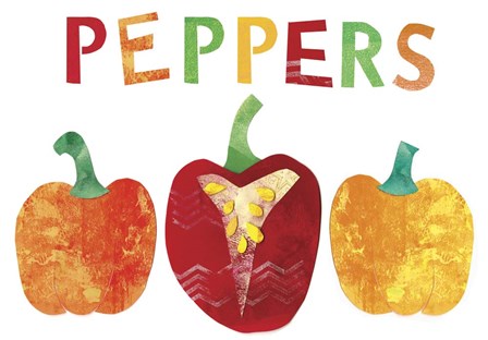 Peppers by Summer Tali Hilty art print
