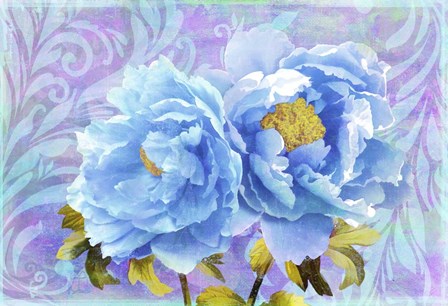 Bleu by Tina Lavoie art print