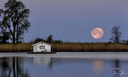 Supermoon 2012 by 5fishcreative art print