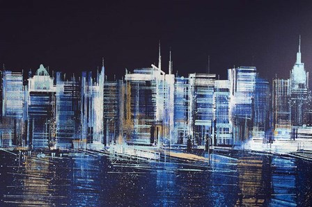 New York City Waterfront by Marc Todd art print