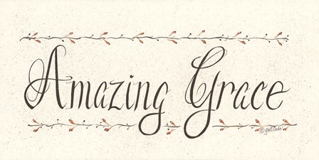 Amazing Grace by Gail Eads art print