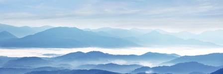 Misty Mountains IX by James McLoughlin art print