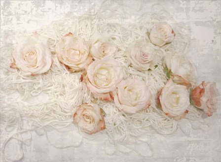 Cottage Chic Rose Composition 4 by Irena Orlov art print