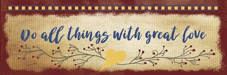 Do All Things by Ramona Murdock art print
