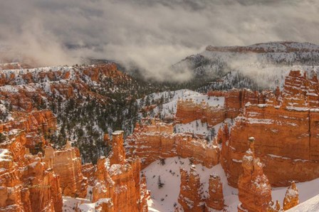 Hoodoos And Lightplay by Bill Sherrell art print