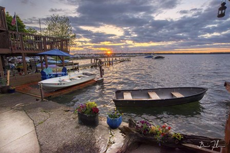 Ferncliff Sunset by 5fishcreative art print