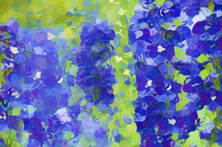 Fluid Flowers V by Cora Niele art print