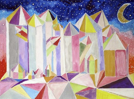 Angel Aura Quartz by Lauren Moss art print