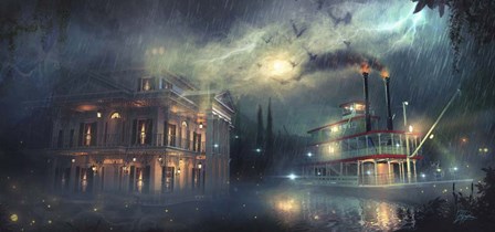 Departing Nightly by Joel Christopher Payne art print