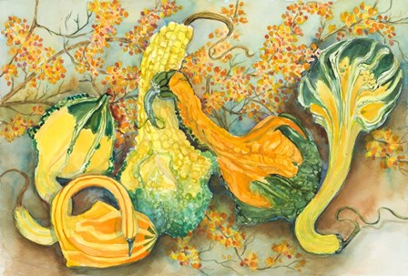 Fall Harvest by Joanne Porter art print