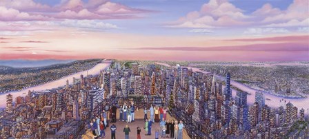 View From 86 Floor by Kathy Jakobsen art print